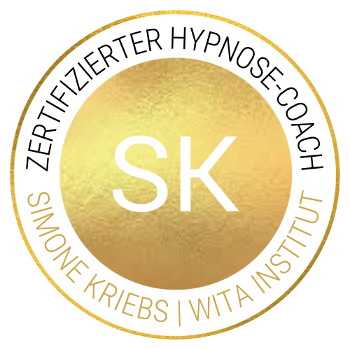 Siegel - zertifizierter Hypnose-Coach von Simone Kriebs | Wita GmbH